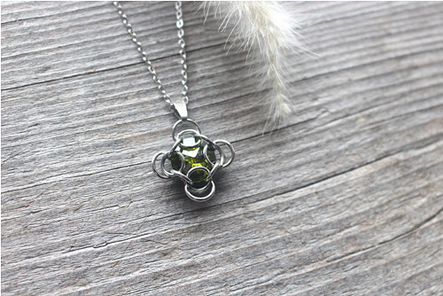 Cristallum olea (nerez. ocel, Swarovski)