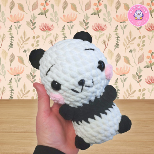 PANDA - roztomilá handmade 19 cm