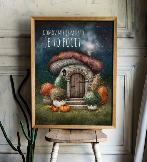Print Domov je pocit — foto 1