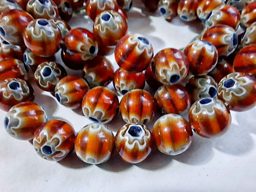 Korálky Millefiori 8mm 5Ks