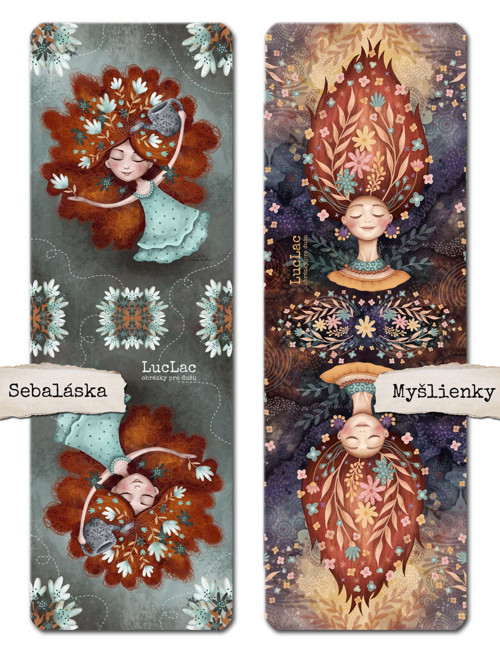 Jógamatka s ilustráciou Sebaláska