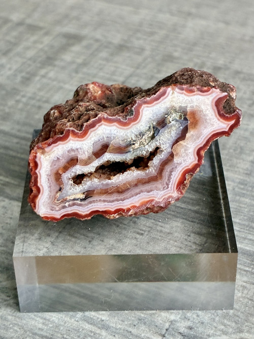Achát Maroko- TOP leštěný přírodní minerál, 287 Ct