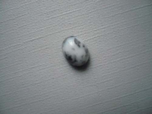 Kabošon - dendritický opál 9 mm, č.59Ef — foto 1