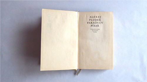 B110_ Faraónův písař, A. Pludek, 1972, retro
