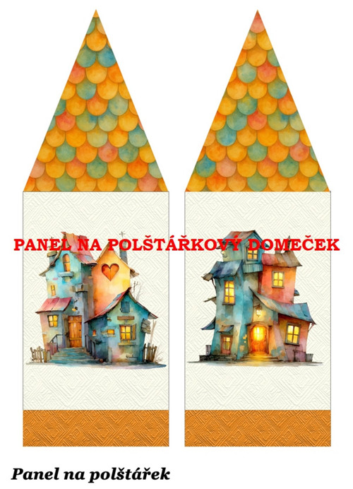 Bavlněný panel 48,5x67 cm — foto 1
