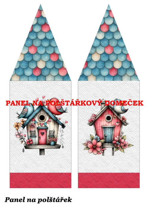Bavlněný panel 48,5x67 cm