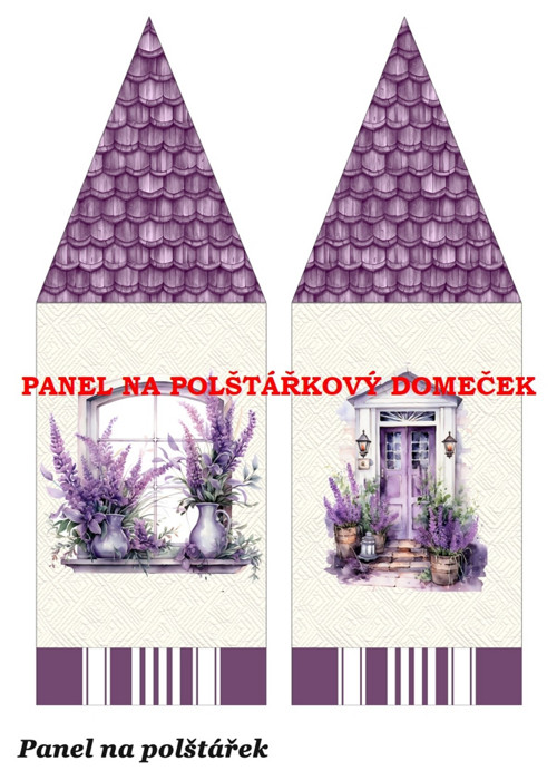 Bavlněný panel 48,5x67 cm