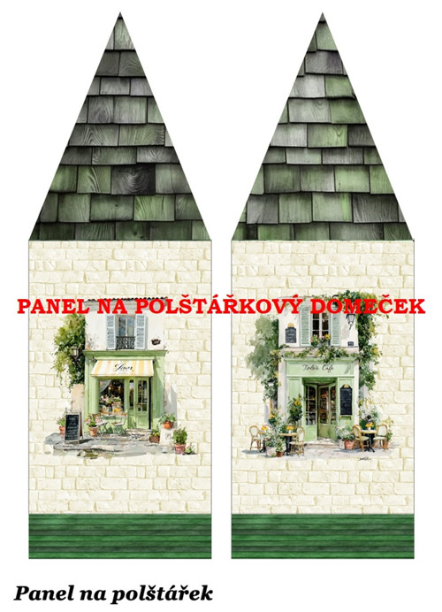 Bavlněný panel 48,5x67 cm