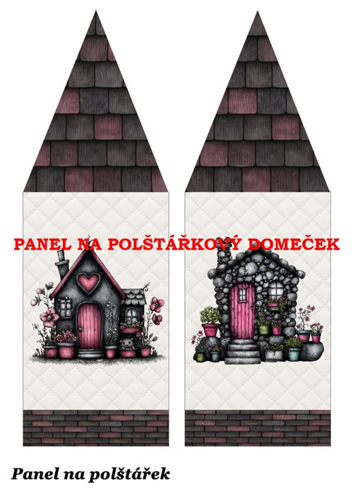 Bavlněný panel 48,5x67 cm