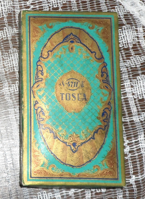 Starožitná KRABIČKA • 4711 Tosca, kolínská voda