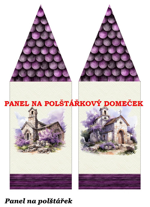Bavlněný panel 48,5x67 cm