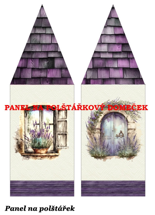 Bavlněný panel 48,5x67 cm