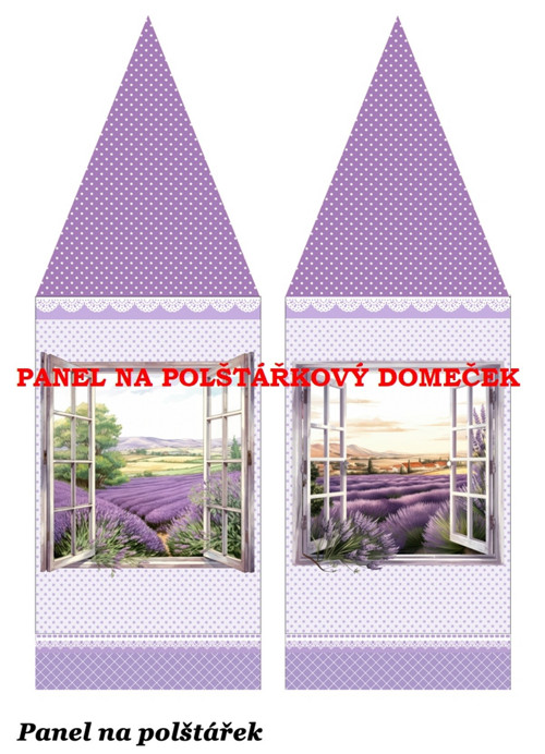 Bavlněný panel 48,5x67 cm