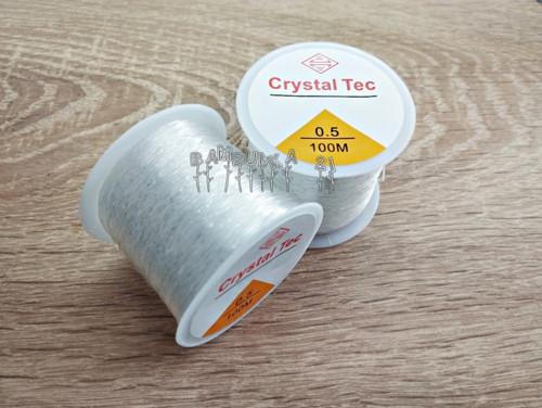 AKCE - Elastická pruženka 0,5mm, kulatá, 100m