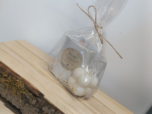 Svíčka Bylinková sada s bubble candle