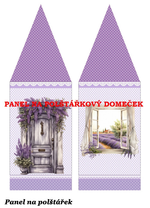 Bavlněný panel 48,5x67 cm