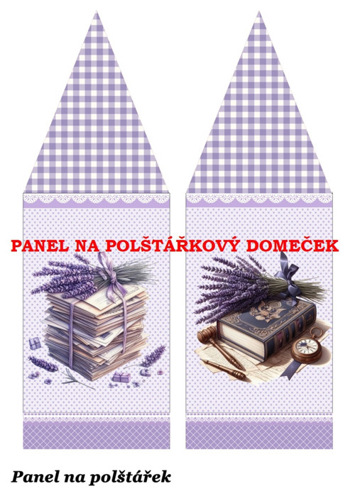 Bavlněný panel 48,5x67 cm