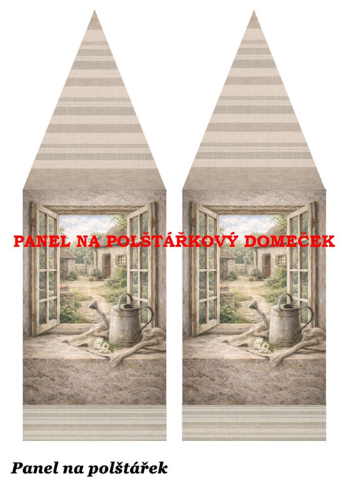 Bavlněný panel 48,5x67 cm