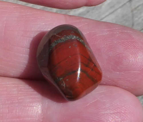 Heliotrop s pyritem (16 mm) V1578 — foto 1