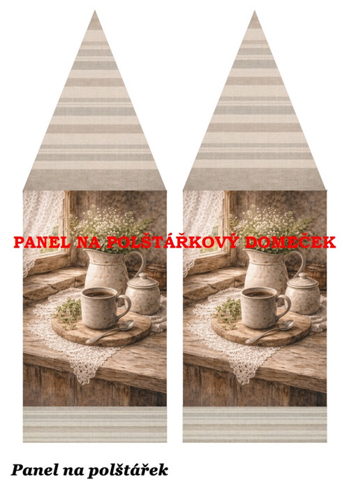 Bavlněný panel 48,5x67 cm