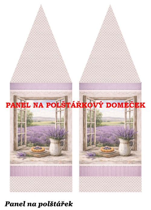 Bavlněný panel 48,5x67 cm