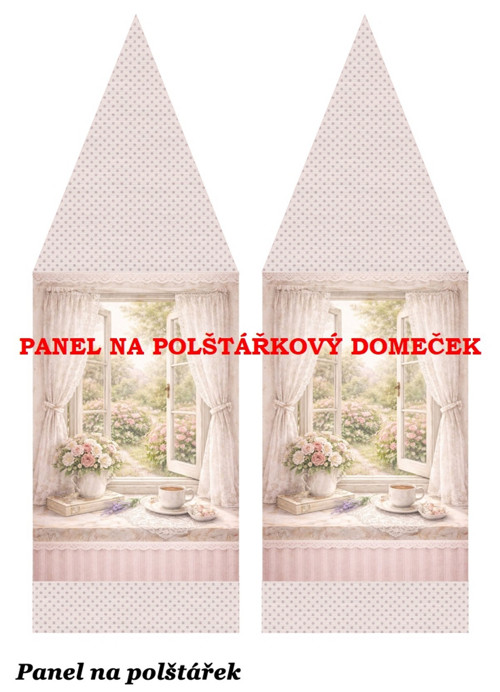 Bavlněný panel 48,5x67 cm