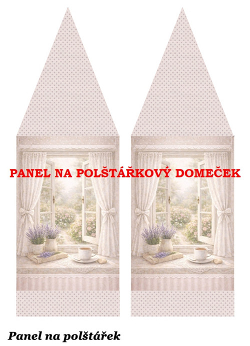 Bavlněný panel 48,5x67 cm