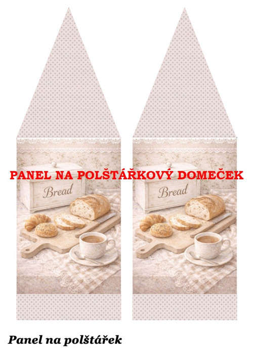 Bavlněný panel 48,5x67 cm — foto 1