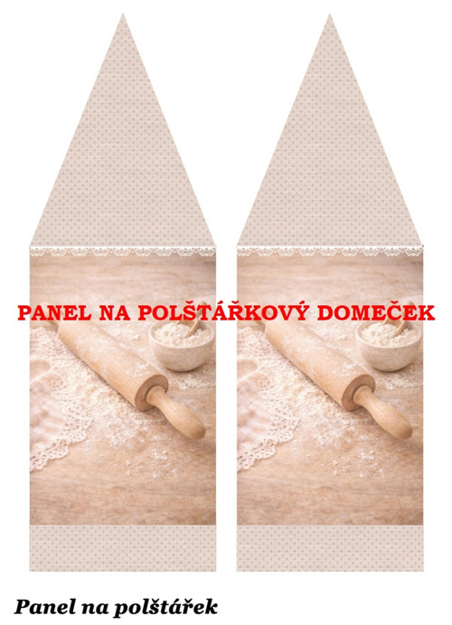 Bavlněný panel 48,5x67 cm