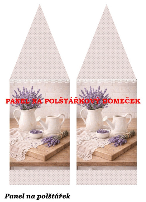 Bavlněný panel 48,5x67 cm