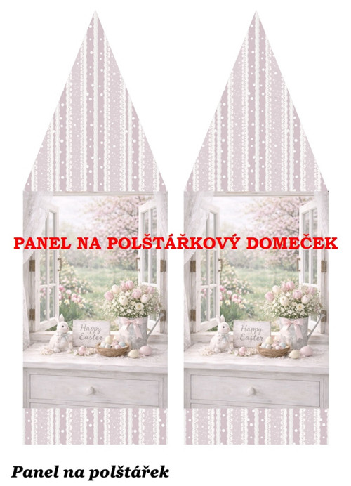 Bavlněný panel 48,5x67 cm