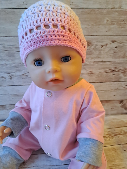 Baby Born 43 cm - háčkovaná čepice