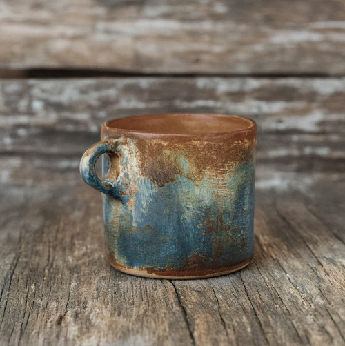 93 Rusty blue .. v modro-azurové — foto 1