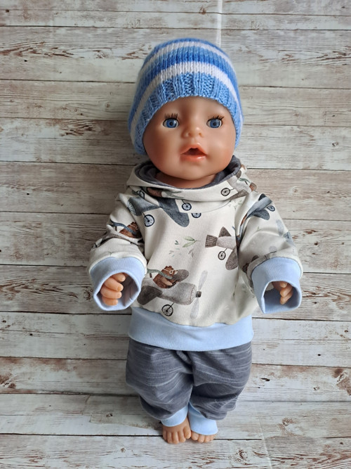Baby Born 43 cm - Letadlový set