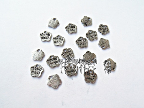 Kovový Plíšek Hand made 8mm x 8mm — foto 1