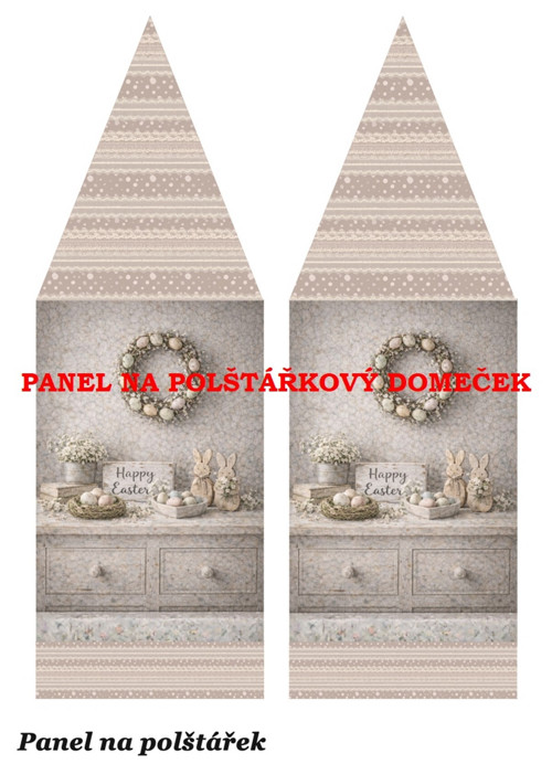 Bavlněný panel 48,5x67 cm