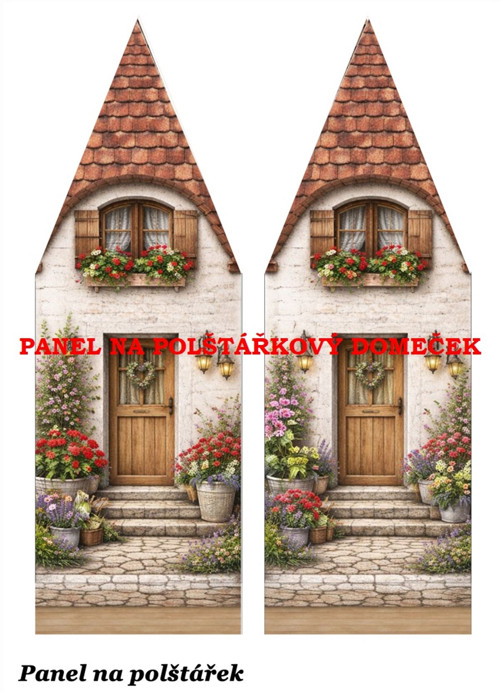 Bavlněný panel 48,5x67 cm