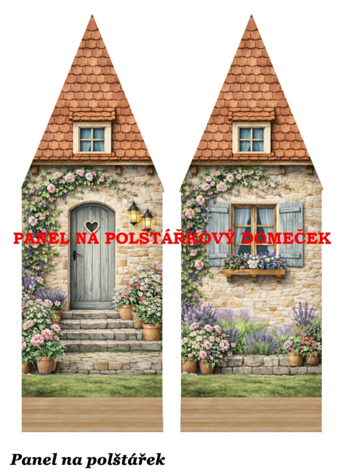 Bavlněný panel 48,5x67 cm