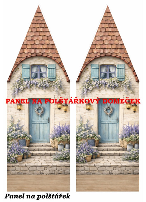 Bavlněný panel 48,5x67 cm