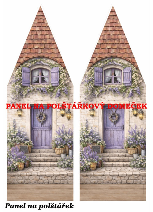 Bavlněný panel 48,5x67 cm