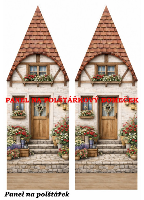 Bavlněný panel 48,5x67 cm