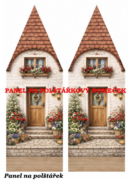 Bavlněný panel 48,5x67 cm