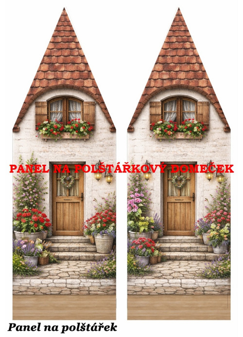 Bavlněný panel 48,5x67 cm