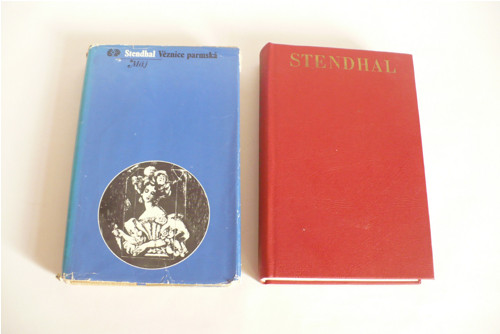 Historie, napětí, Stendhal, 2 knihy, cena za kus