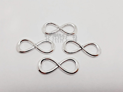Přívěsek - mezičlánek - Nekonečno cca 12x30mm