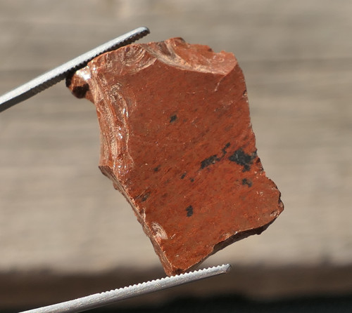 Surový obsidián mahagonový , moka V1626