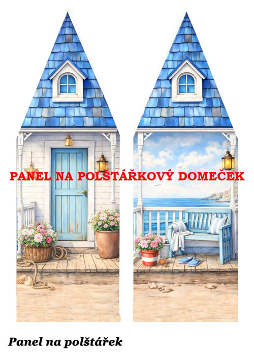 Bavlněný panel 48,5x67 cm