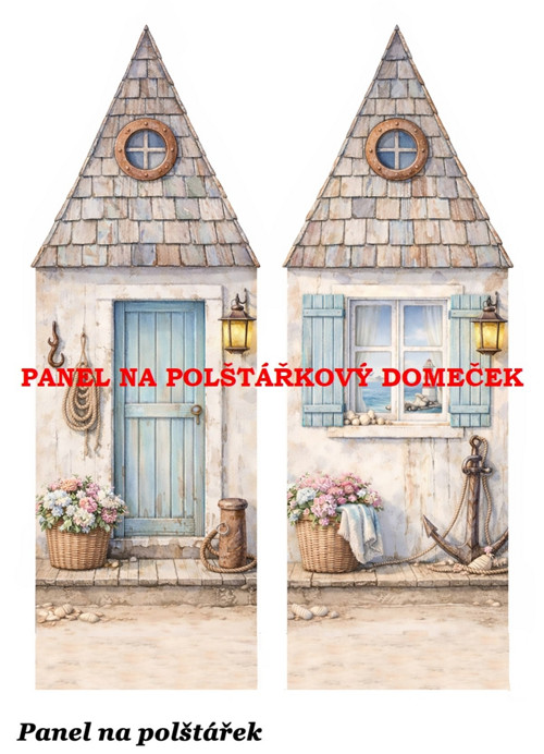Bavlněný panel 48,5x67 cm
