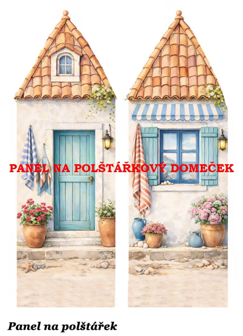 Bavlněný panel 48,5x67 cm