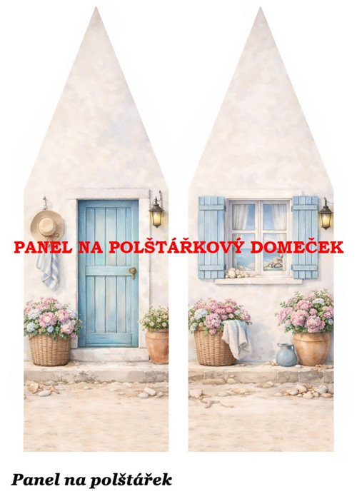 Bavlněný panel 48,5x67 cm